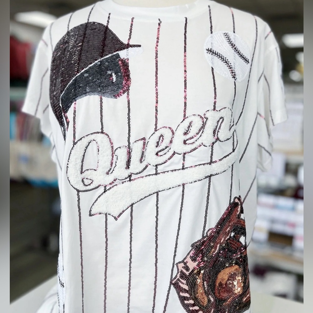 QOS NWT Baseball Tee